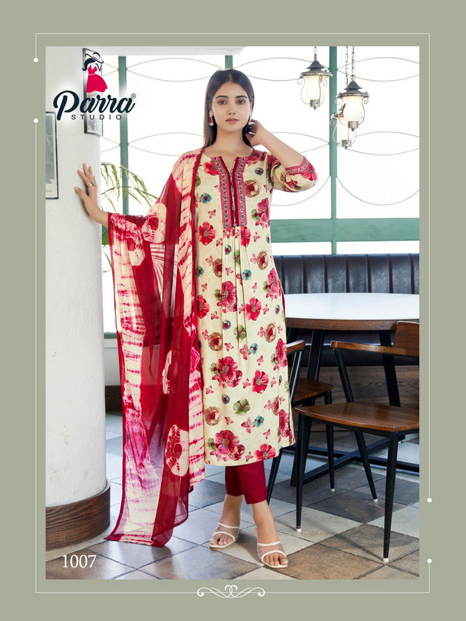 Rangaat By Parra Studio Viscose Designer Kurti With Bottom Dupatta Wholesale Shop In Surat
